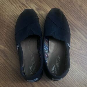 Tom's Women's Black Classics Canvas Flats Size US 8